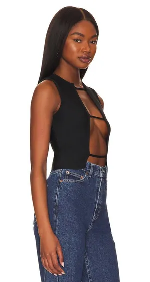 superdown Black Tank Top thumbnail 2
