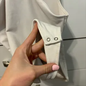 Abercrombie White Cutout Bodysuit thumbnail 5