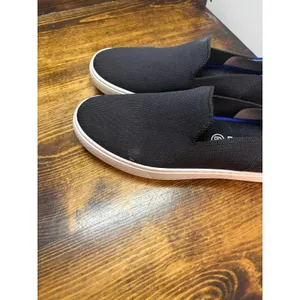 Rothys Black The Original Slip‎ On Sneakers Size 8.5 thumbnail 4