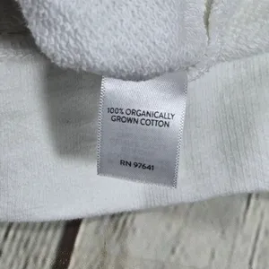 Pure Jill J. Jill White Organic‎ Cotton Raglan Sweatshirt Medium KTP239001 thumbnail 4