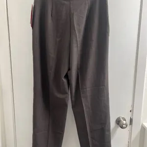 JM collection brown herringbone pants, new size 8 short Inseam 29” 2 thumbnail 2