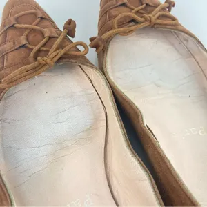 CHRISTIAN LOUBOUTIN Brown Suede Leather Flats - Size 36/6 thumbnail 11