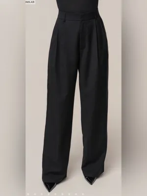 J Lux Label Black Refined Moments Trouser size small 27" x 31" thumbnail 3