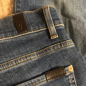 7 For All Mankind Dark Blue Bootcut Jeans thumbnail 6