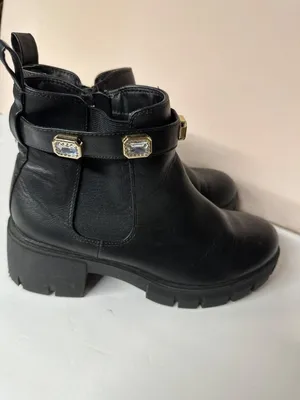 Women’s Size 10 Y2K Chunky Heel Boots Platform Grunge Retro Fall Streetwear thumbnail 2