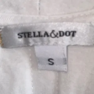 Stella & Dot White Surplice Twist Front Top Small‎ Long Sleeve Drape Blouse thumbnail 3