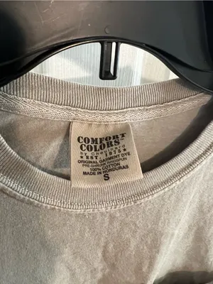 Mississippi State Comfort Colors Olive Green Long Sleeve Tee thumbnail 3
