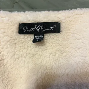 Velvet Heart Quilted Puffer Jacket - Gray thumbnail 5