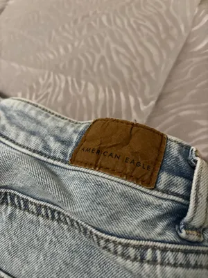 American Eagle Denim Skort / Jean Shorts – Light Wash thumbnail 4