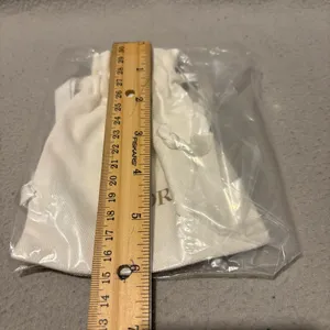 Christian Dior White Drawstring Pouch thumbnail 3