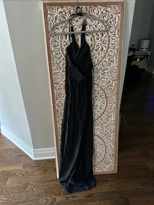 Alice and Trixie Halter Maxi Dress - Silk thumbnail 3
