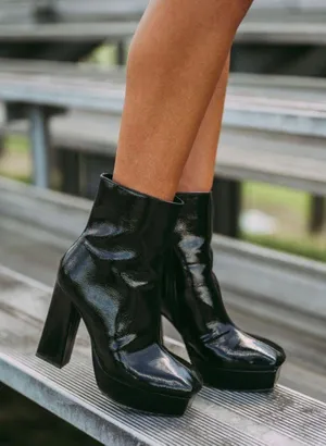 These Three Boutique Black Booties thumbnail 1