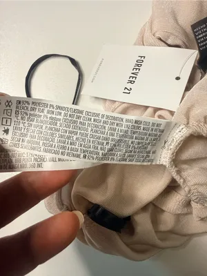 Forever 21 Beige Ruched Halter Cross-Back Crop Top thumbnail 9