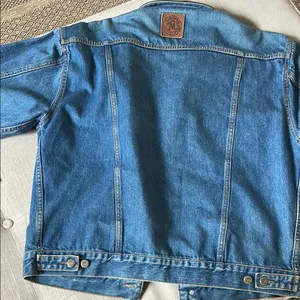 RARE Vintage 90s Marlboro Trucker Jean Jacket thumbnail 11