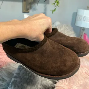 Björndal Brown Clogs Mules Womens 6.5 Slides Winter Shoes Slip On Made in Spain thumbnail 1
