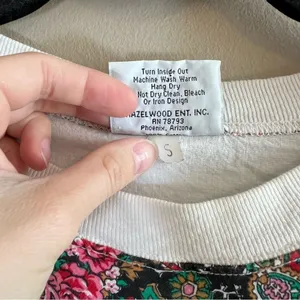 ✨ Vintage‎ Hazelwood Exclusive Women’s White Western Fringe Top Small thumbnail 6