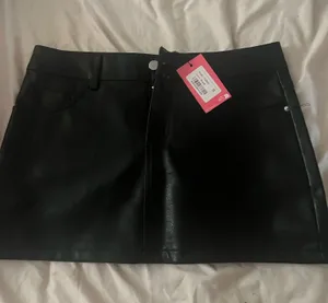 Edikted Leather Skirt thumbnail 1