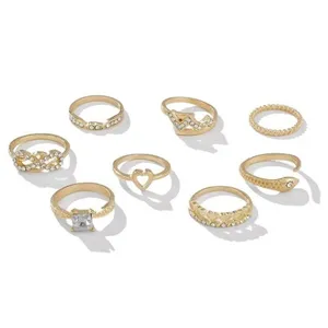 3/$30 💛 Boho Ring Set Gold thumbnail 6