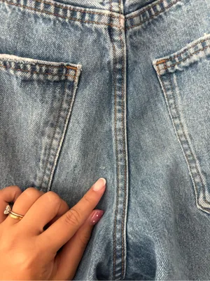 Aritzia denim forum the 90s Winona lo rise wide leg jeans thumbnail 4