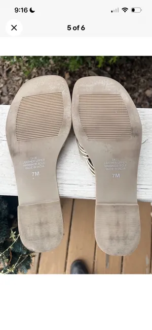 Matisse Tate Gold Sandals size 7M thumbnail 5