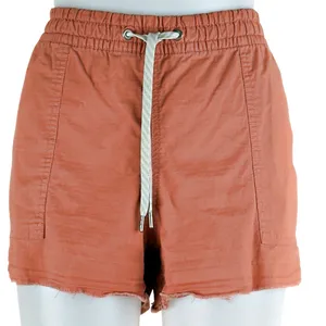 Vuori Vintage Ripstop Shorts with Raw Hemline in Cinnamon thumbnail 3