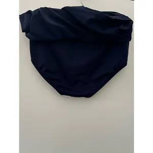 Lands End Tummy Control Swim Skirt Size 8 Navy thumbnail 5