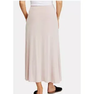 Free People Skirt Women's Small S Midi Wrap Drape Faux Crossover‎ Blush Pink thumbnail 2