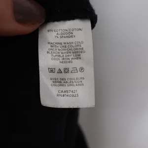 LOFT Crop Top Womens XL Outlet Square Neck Black Stretch Sleeveless Excellent thumbnail 3