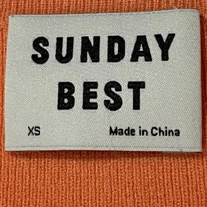 ARITZIA Sunday Best Izzy Cropped Button Up Cardigan - Orange - XS thumbnail 6