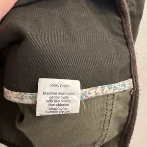 J. Crew Relaxed Boyfriend Field Jacket Olive Green Utility Brass Buttons XS thumbnail 8