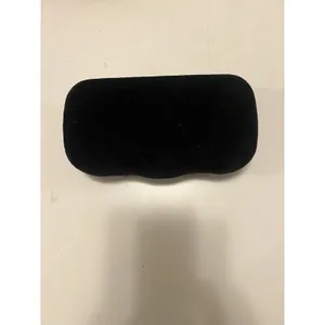 GUCCI eyeglasses case Black Velvet Silk Lined Light Blue. Can Be Used As Clutch thumbnail 5