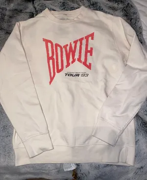 David Bowie Graphic Crewneck thumbnail 1