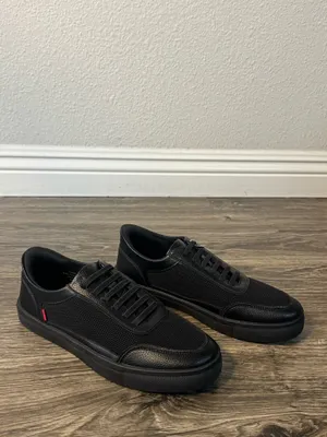 MUNY by Marc Joseph Black Leather Mesh Slip-On Sneakers Size 7.5 thumbnail 2