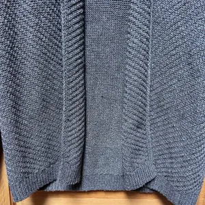 Banana Republic Women's Small Gray Wool Blend Open Cardigan Sweater Chunky Knit thumbnail 5