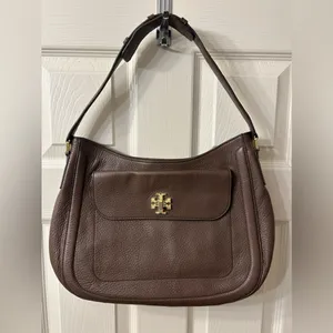 Tory Burch Brown Leather Shoulder Bag thumbnail 6