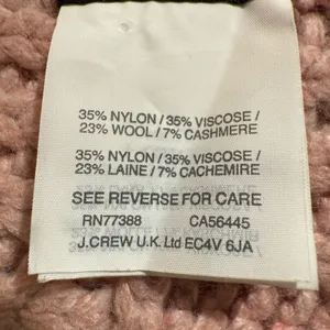J. Crew Pink‎ SCARF WOOL & CASHMERE thumbnail 3