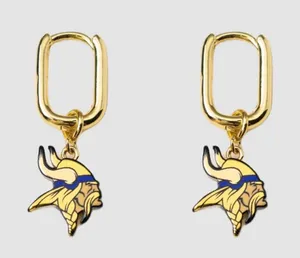 Minnesota Vikings NFL earrings thumbnail 1