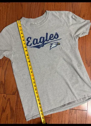 Fanatics unisex short sleeves Georgia Southern Gray t-shirt- size Medium. ***Refer to measurements as size tag removed. Gently warn and excellent condition. Priced to sell at as is condition. Measurements approximately 20” from armpit to armpit x 27” long. Non-smoking home. Don’t like my price, make reasonable offer! And thank you for checking my closet. thumbnail 7