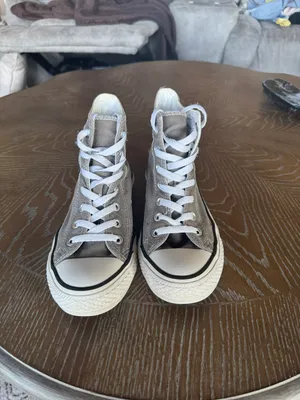 Converse Gray High Tops thumbnail 2