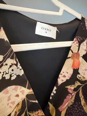 Everly Floral maxi dress thumbnail 3