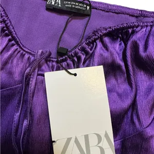 Zara Ruched Sweetheart‎ Dress M thumbnail 3