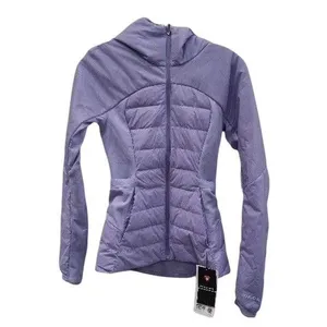 NEW Lululemon Down for It All Jacket 2 Lilac Purple Lavender Dusk Active Hooded thumbnail 2