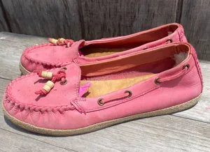 UGG Suzette Pink Moccasins Loafer Slip Ons Size 8 thumbnail 1