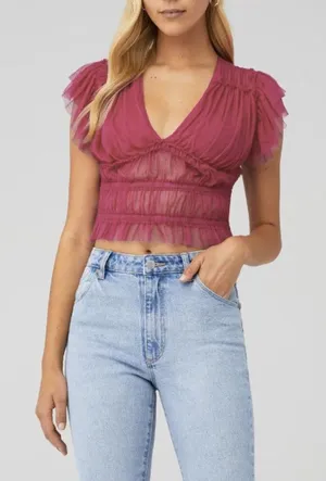 Willow+Root Ruffle Top thumbnail 1