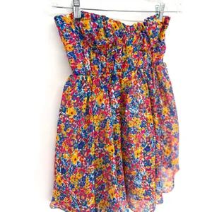 For Love & Lemons Sasha Floral Strapless Mini Dress S Sweetheart Babydoll Boho thumbnail 5