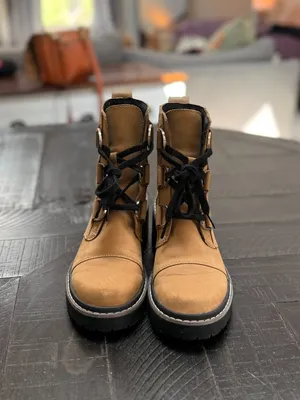 Sorel Joan Now Lace Up Caribou Buff Boots Waterproof Size 5.5 thumbnail 5