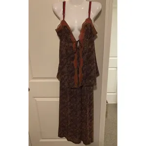 Victoria’s Secret lingerie vintage Y2K leopard print teddy & Bottoms EUC Sz L thumbnail 4