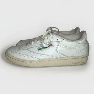 Reebok Classic Club‎ C 85 Vintage Chalk & Green Retro Sneaker Size 9.5 BS8242 thumbnail 3