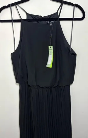 Sam Edelman black pleated dress size 2 NWT 123 thumbnail 1