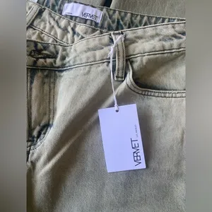Vervet Beverly Super‎ High Rise Straight Distressed 100% Cotton Jeans Size 27 thumbnail 10